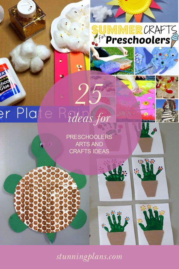 25 Ideas for Preschoolers Arts and Crafts Ideas - Home, Family, Style